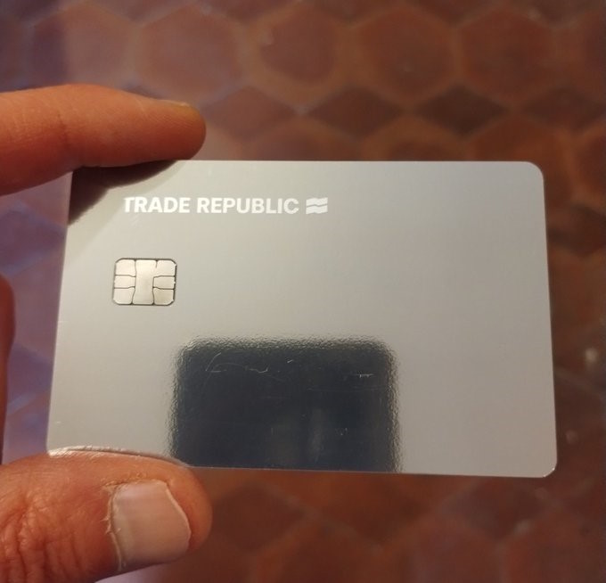 Carte Visa Trade Republic